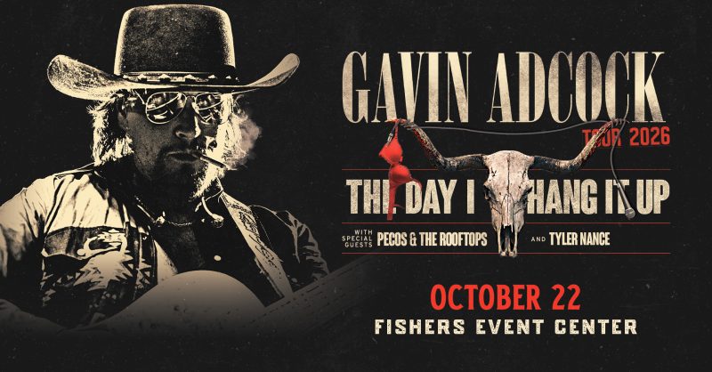 Gavin Adcock - The Day I Hang It Up Tour | Visit Indy